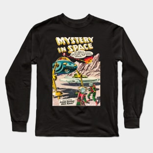 Retro Comics - Mystery in space Long Sleeve T-Shirt